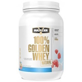 Golden whey natural 908 г, клубника Mxl